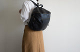 Noa Convertible Bucket Bag in Black - Carry Goods Co.