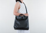 Hana Satchel in Black - Carry Goods Co.