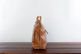 Hana Satchel in tan Brown - Carry Goods Co.