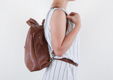 Hana Satchel in Dark Brown - Carry Goods Co.
